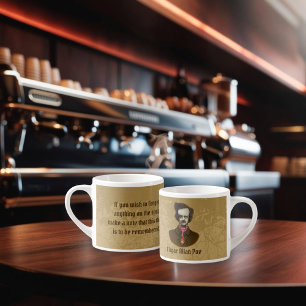 Xícara De Espresso Edgar com Inseto Dourado