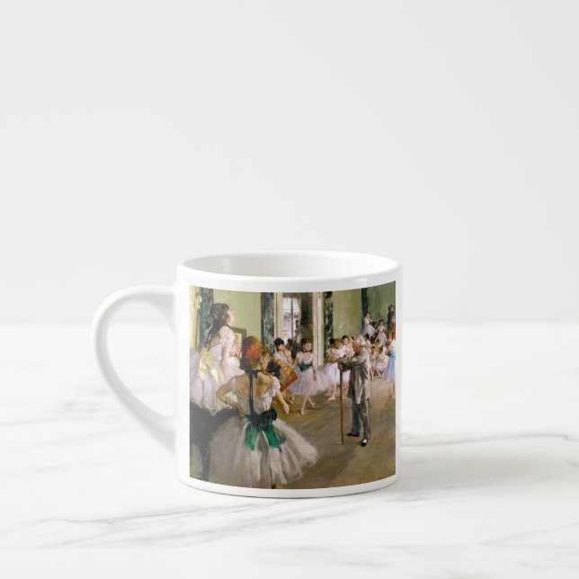 Xícara De Espresso Edgar Degas Classe de Dança (Esquerda)