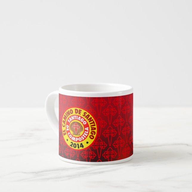 Xícara De Espresso EL Camino De Santiago 2014 (Frente Esquerda)