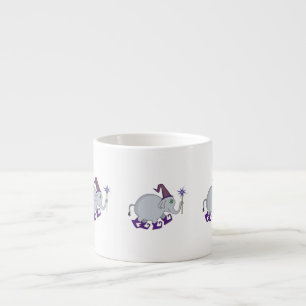 Xícara De Espresso Elefante Assistente