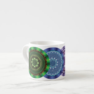 Xícara De Espresso Elements Mandalas Specialty Mug