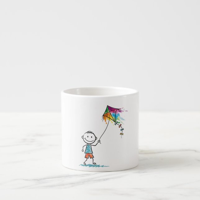 Xícara De Espresso Encaminhe para o Sonho! (Frente)