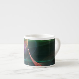 Xícara De Espresso Espaço de Arte Abstrata