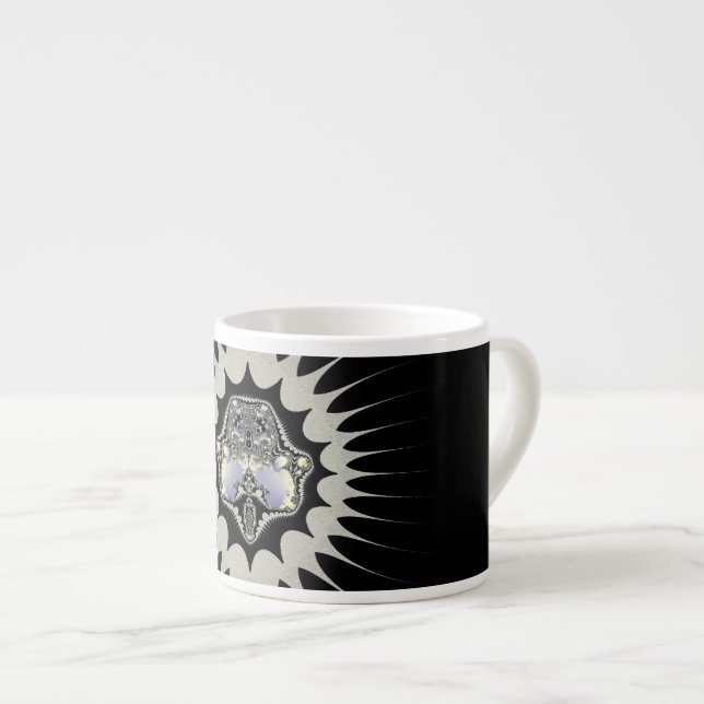 Xícara De Espresso Espaço Dourado (Frente Esquerda)