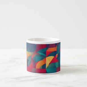 Xícara De Espresso Especialidade de Designs Espresso Mug - Geomet Min