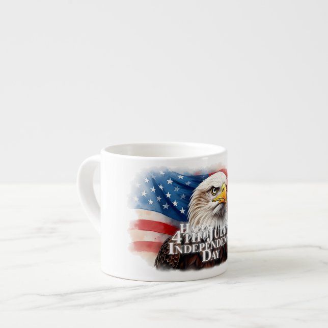Xícara De Espresso Espírito de Independência (Frente Esquerda)
