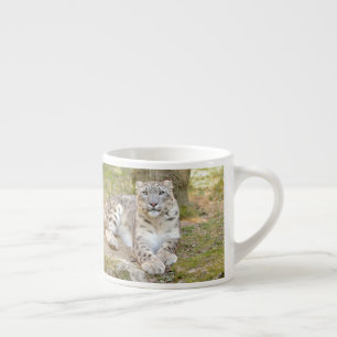 Xícara De Espresso espresso copo fotográfico leopardo-da-neve espress