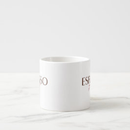 Xícara De Espresso "Espresso", espresso mug
