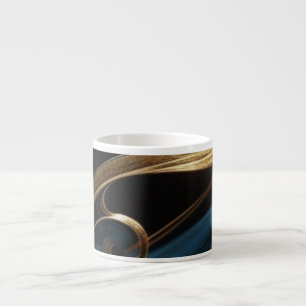 Xícara De Espresso Espresso/Fumos Dourados/Canas Especiais
