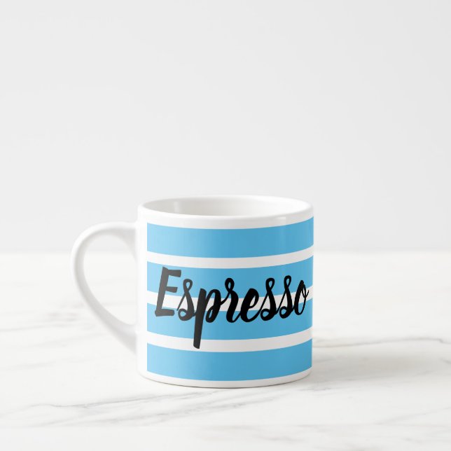 Xícara De Espresso Espresso Mug - Arcos Azuis (Esquerda)