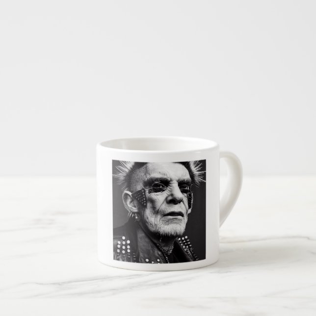 Xícara De Espresso Espresso Mug Muito Antigo (Frente Esquerda)