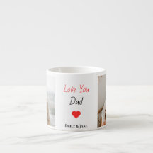 Espresso Mug Personalizado | Presente no Dia do Pa