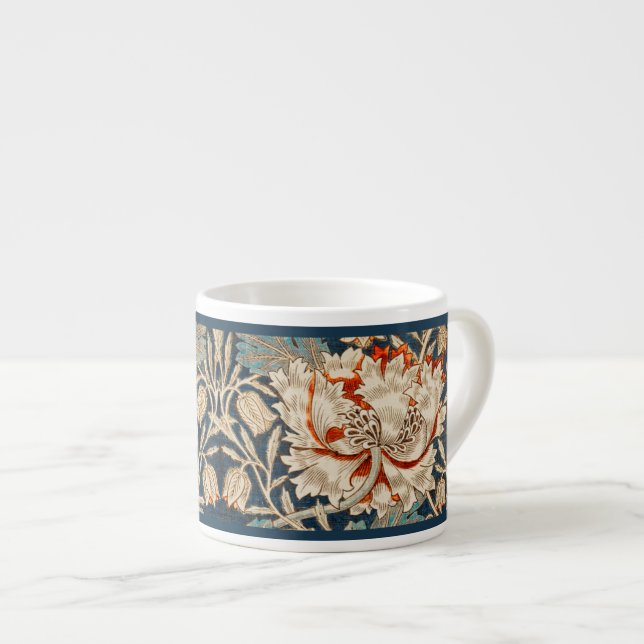 XÍCARA DE ESPRESSO ESPRESSO MUG : WILLIAM MORRIS : HONEYSUCKLE (Frente Esquerda)