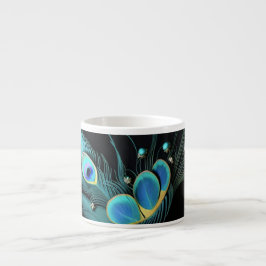 Xícara De Espresso Espresso/Peacock Majestoso/Mug Especializado