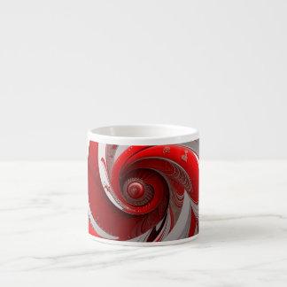 Xícara De Espresso Espresso/Red Swirl/Especialmug