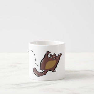 Xícara De Espresso esquilo de vôo