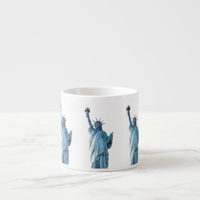 Xícara De Espresso Estátua da liberdade (Frente)