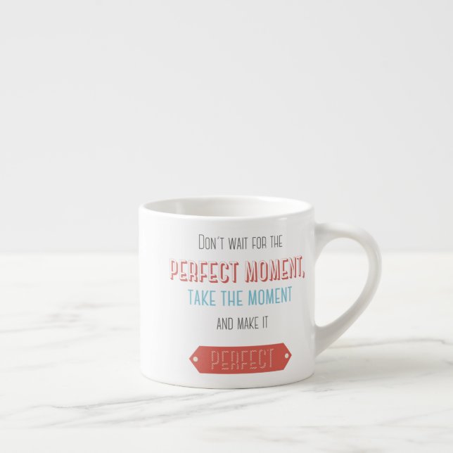 Xícara De Espresso Estilo retrô tipográfico motivacional (Direita)
