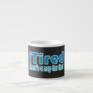Xícara De Espresso Eu cansado lá sou uma sesta para aquele