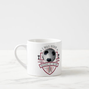 Xícara De Espresso Eu Era Nascer De Jogar Futebol