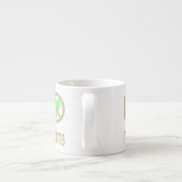 Xícara De Espresso Eu Odeio Cogumelos Sem Amor