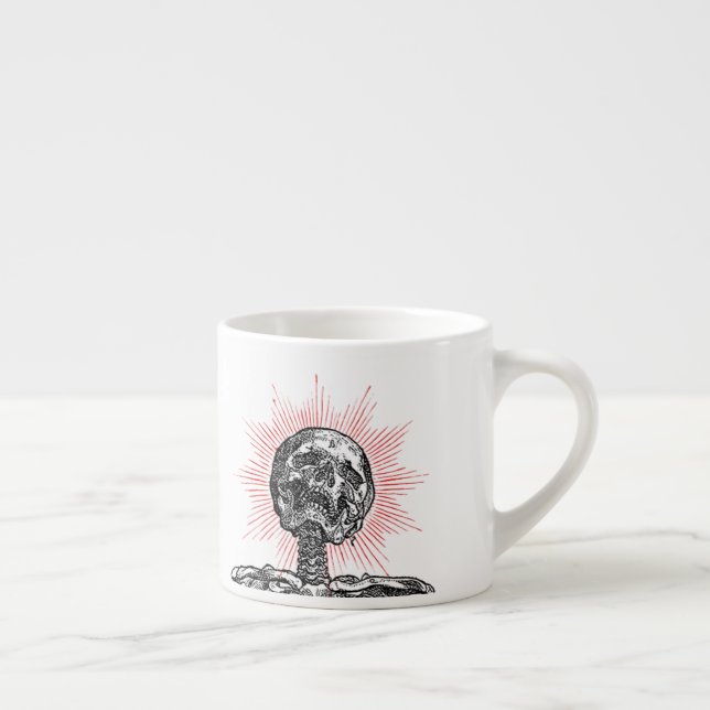 Xícara De Espresso Eu sou Skeleton! Taça Espresso (Direita)