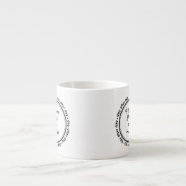 Xícara De Espresso Eu te amo