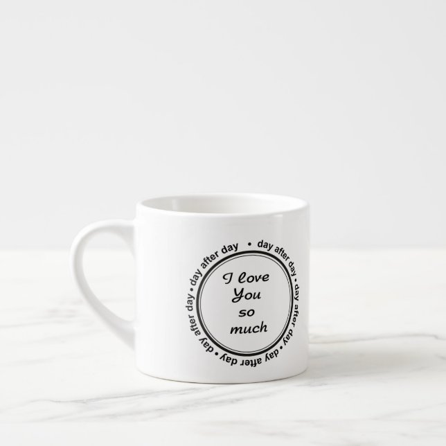 Xícara De Espresso Eu te amo (Esquerda)