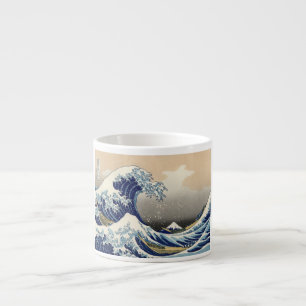 Xícara De Espresso Excelente Wave Kanagawa - Pintura Japonesa