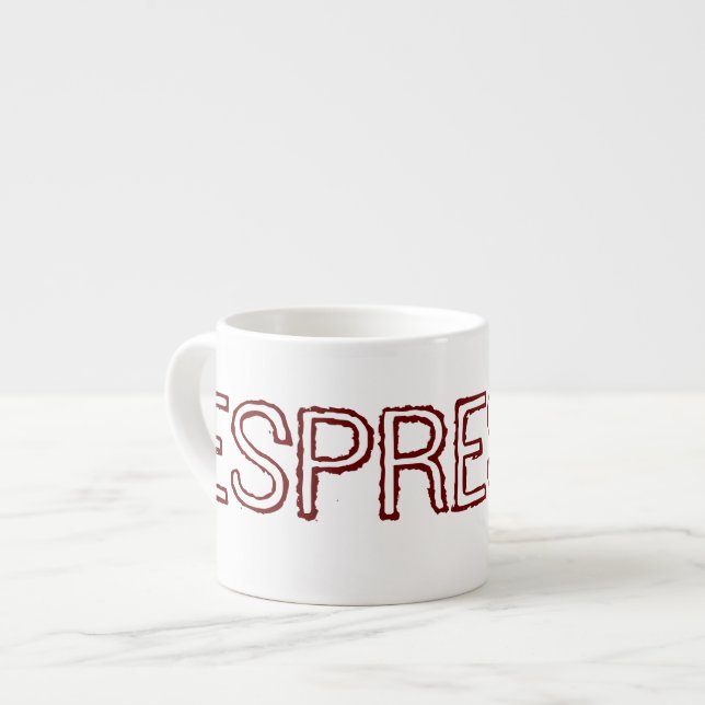 Xícara De Espresso Expresso (Frente Esquerda)