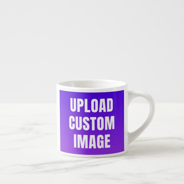 Xícara De Espresso Faça o Upload de 2 Imagens Personalizadas - Adicio (Direita)