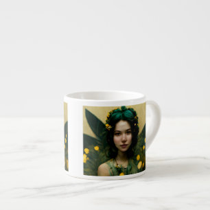 Xícara De Espresso Fada Verde Espresso Mug