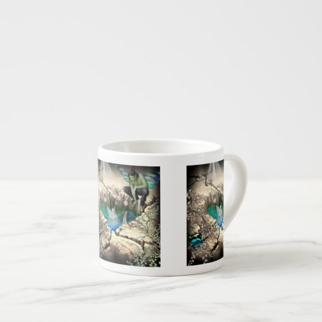 Xícara De Espresso Faerie em Elven Pond (Frente Esquerda)
