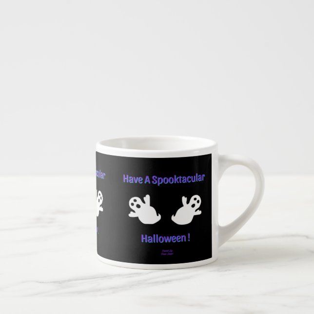 Xícara De Espresso Fantasmas Spooktaculares Espresso Mug (Direita)