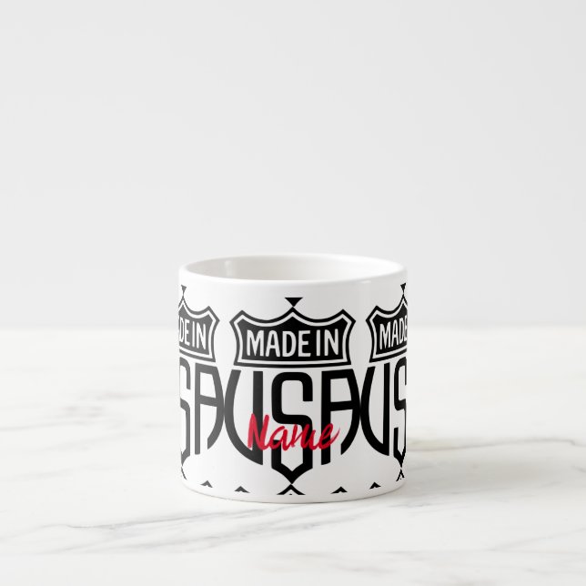 Xícara De Espresso Feito nos EUA - Sinal Thunder_Cove (Frente)
