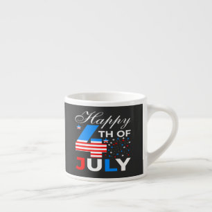 Xícara De Espresso Feliz 4 de Julho-97958