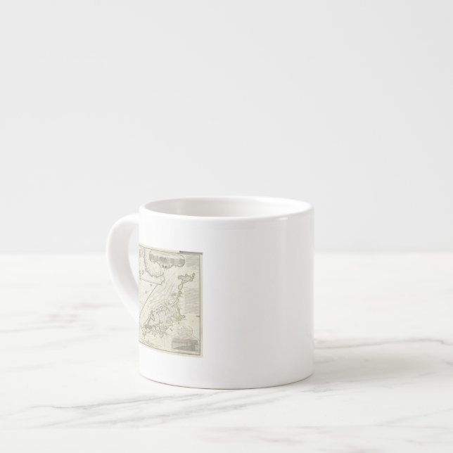 Xícara De Espresso Fernand de Noronha Ilha (Frente Esquerda)