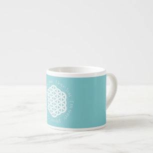 Xícara De Espresso Flor da Vida Ho'oponopono Specialty Mug
