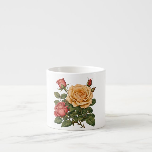 Xícara De Espresso Flor de Potencial (Frente)