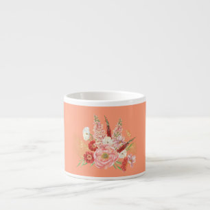 Xícara De Espresso Flor Espresso Mug