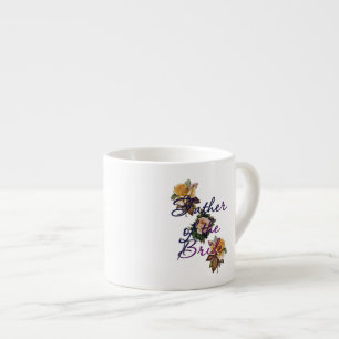Xícara De Espresso Floral para o Pai da Noiva