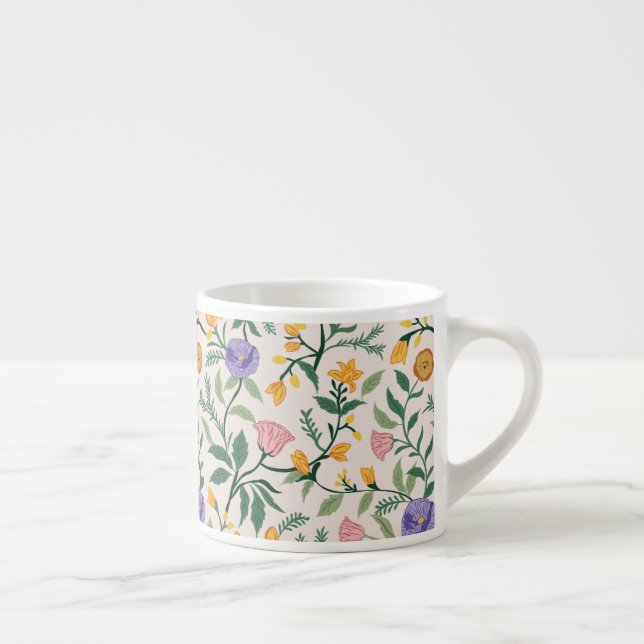 Xícara De Espresso Flores silvestres (Direita)