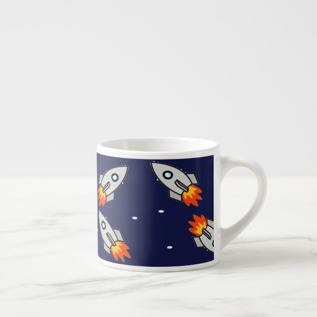 Xícara De Espresso Foguetes loucos (Direita)