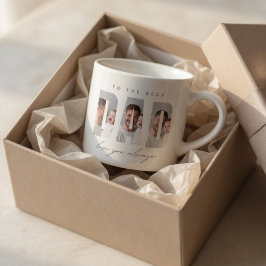 Xícara De Espresso Foto Personalizada do Papai | Melhor Pai do Mundo
