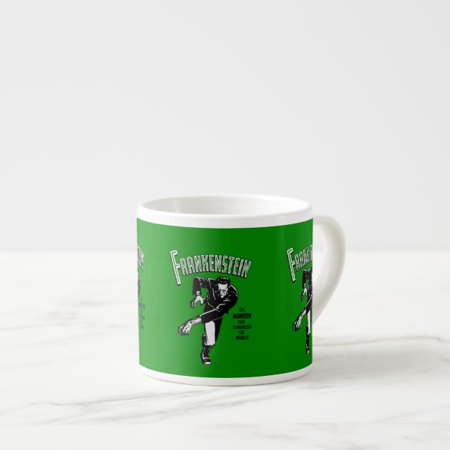 Xícara De Espresso Frankenstein - Expresso Mug (Frente Esquerda)