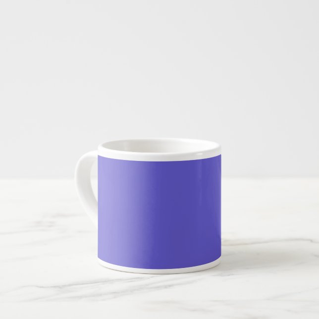 Xícara De Espresso Fundo Azul de Cornflower em uma Mug (Frente Esquerda)