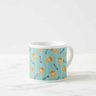 Xícara De Espresso fundo com gatos