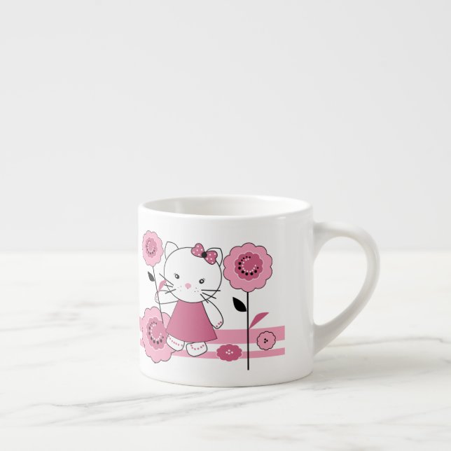 Xícara De Espresso Gatinho (Direita)