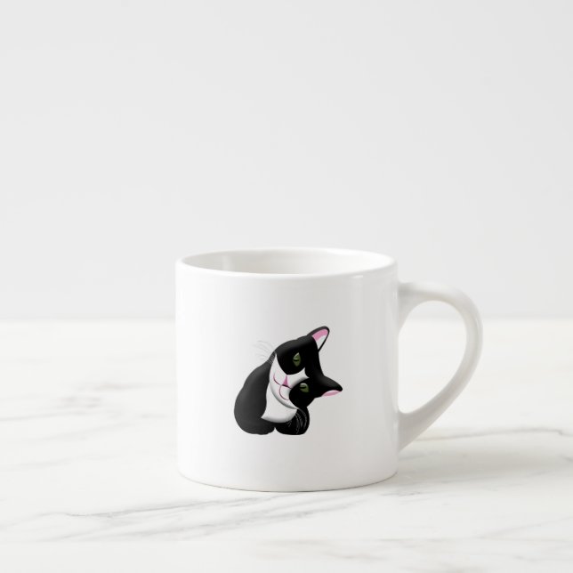 Xícara De Espresso Gato (Direita)