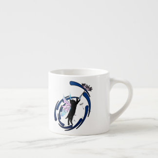 Xícara De Espresso Gato Cósmico Dandelion